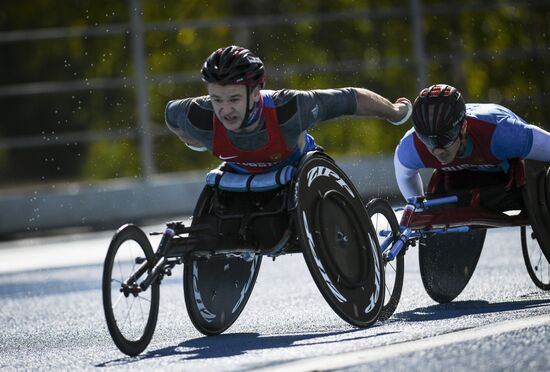 All-Russian paralympics. Day 1