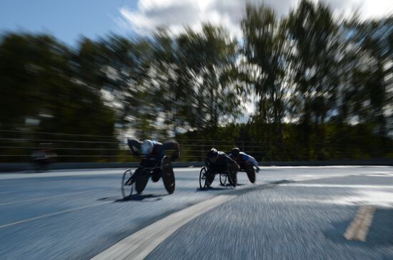 Russian Paralympic Games. Day one
