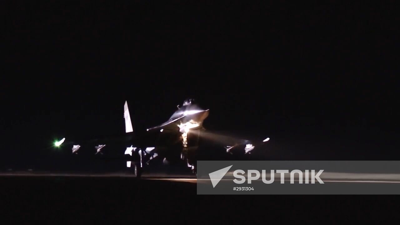 Southern Military District pilots intercepted missile carriers last night