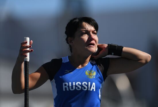 All-Russian paralympics. Day 1