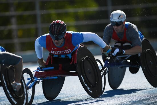 Russian Paralympic Games. Day one