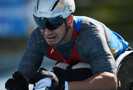 All-Russian paralympics. Day 1
