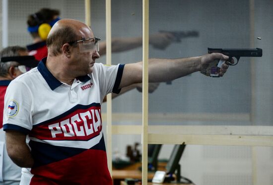 All-Russian paralympics. Day 1