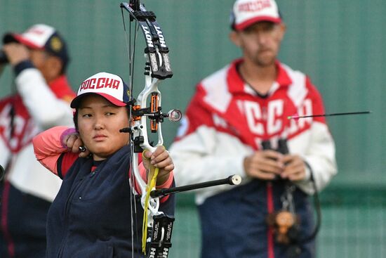 Russian Paralympic Games. Day one