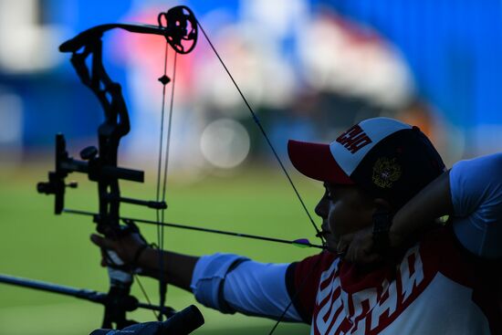 Russian Paralympic Games. Day one
