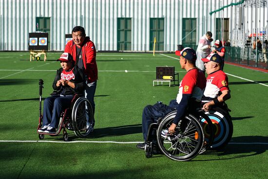 Russian Paralympic Games. Day one