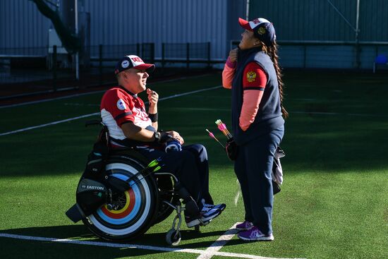 Russian Paralympic Games. Day one
