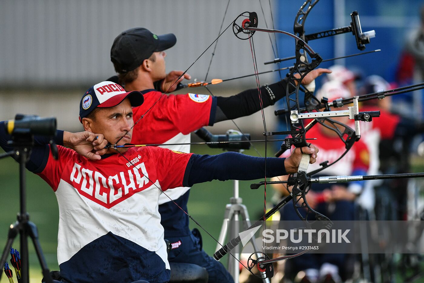 Russian Paralympic Games. Day one