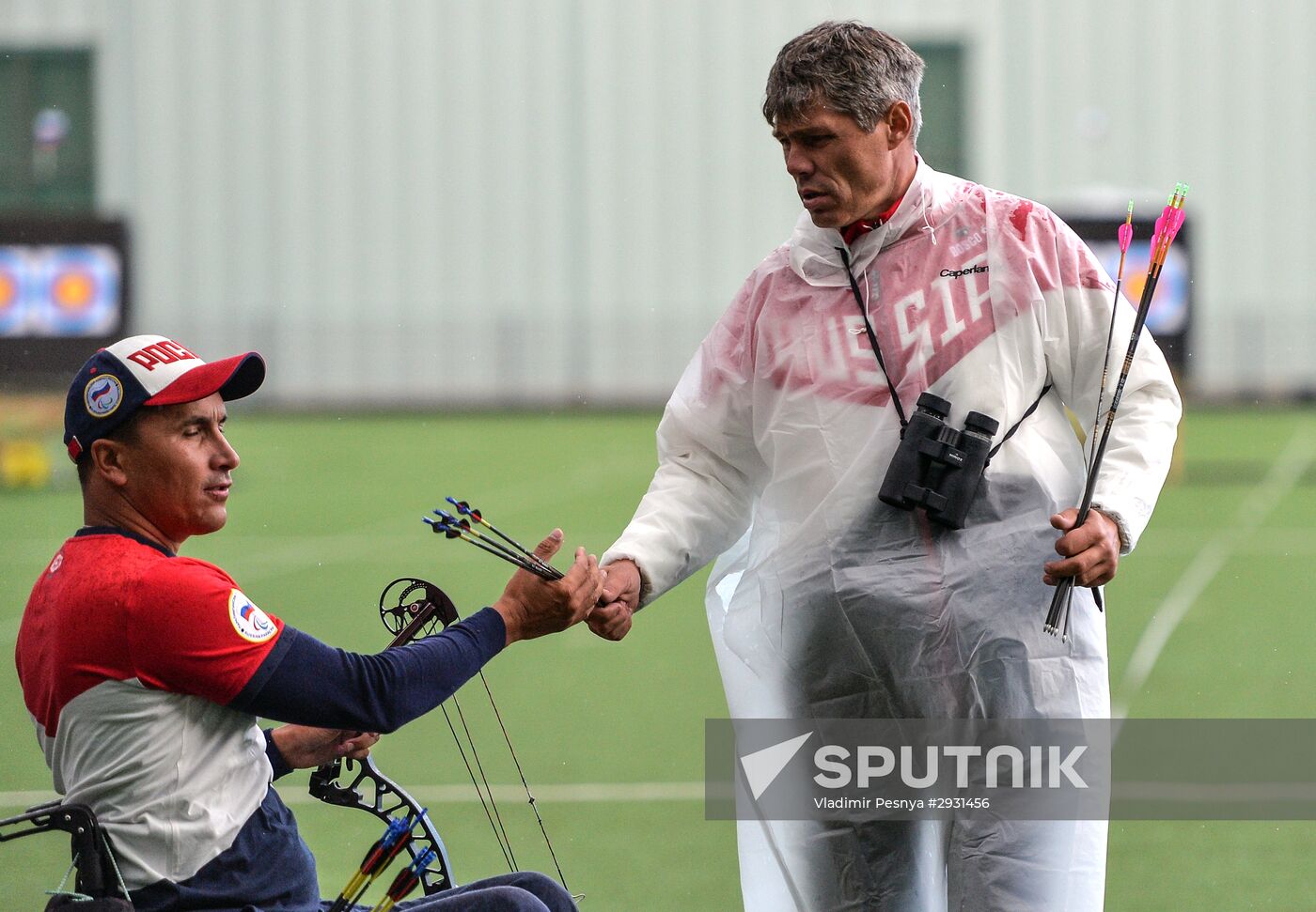 Russian Paralympic Games. Day one