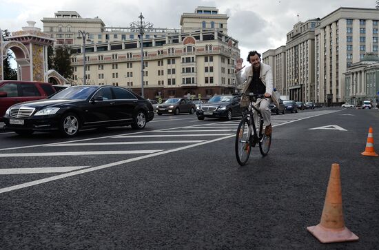 Moscow ahead of City Day