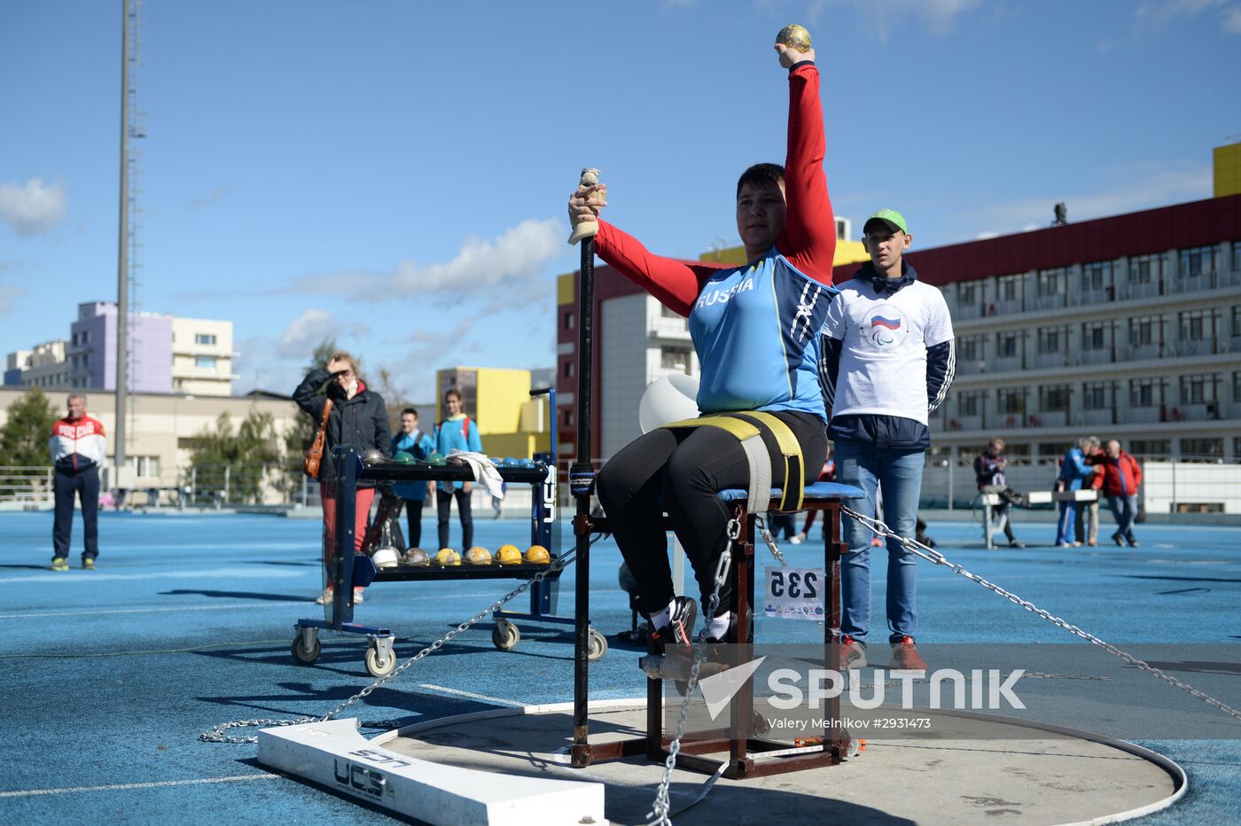 Russian Paralympic Games. Day one