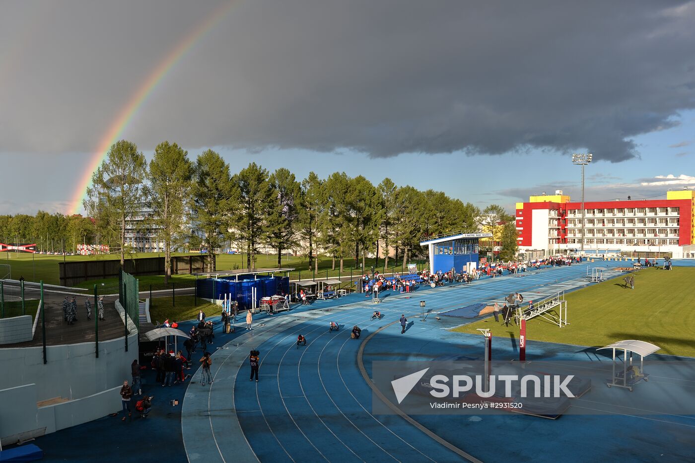 Russian Paralympic Games. Day one