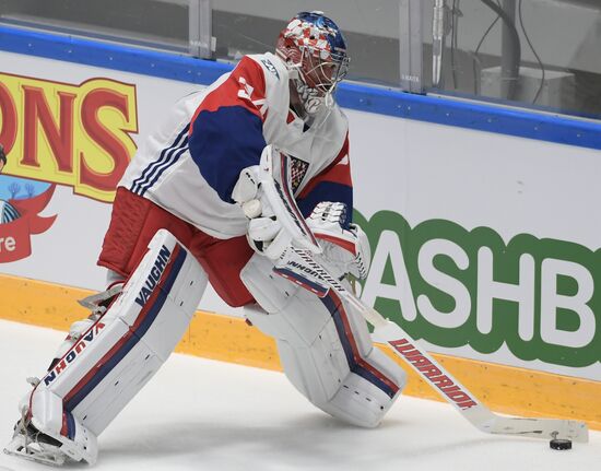 Russia vs. Czech Republic exhibition match