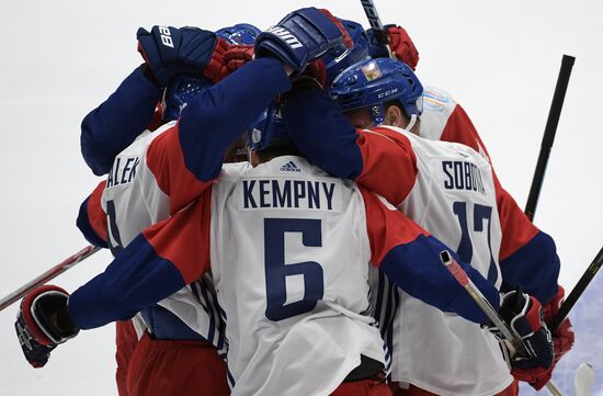 Russia vs. Czech Republic exhibition match