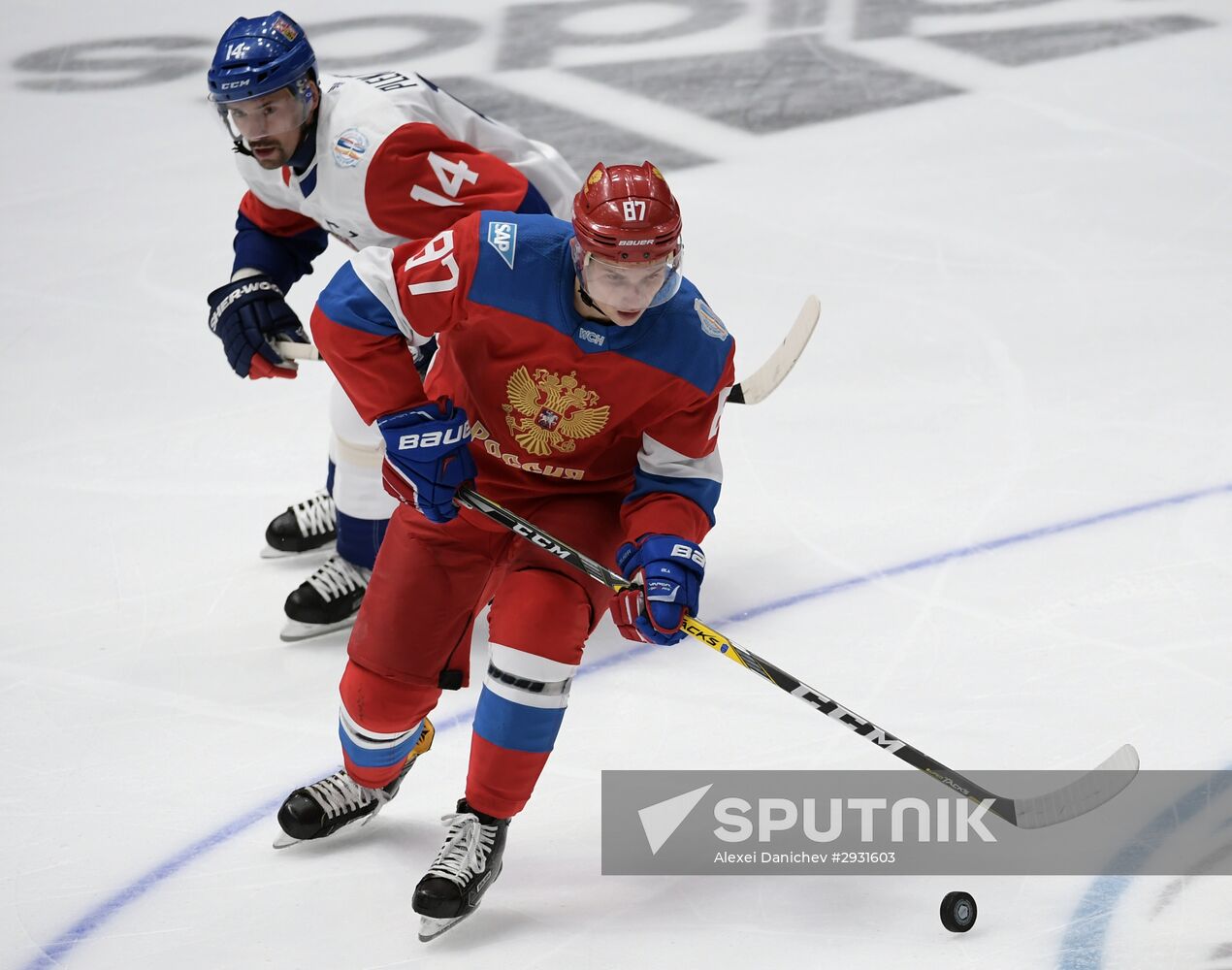 Russia vs. Czech Republic exhibition match