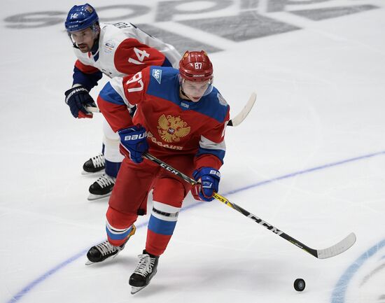 Russia vs. Czech Republic exhibition match