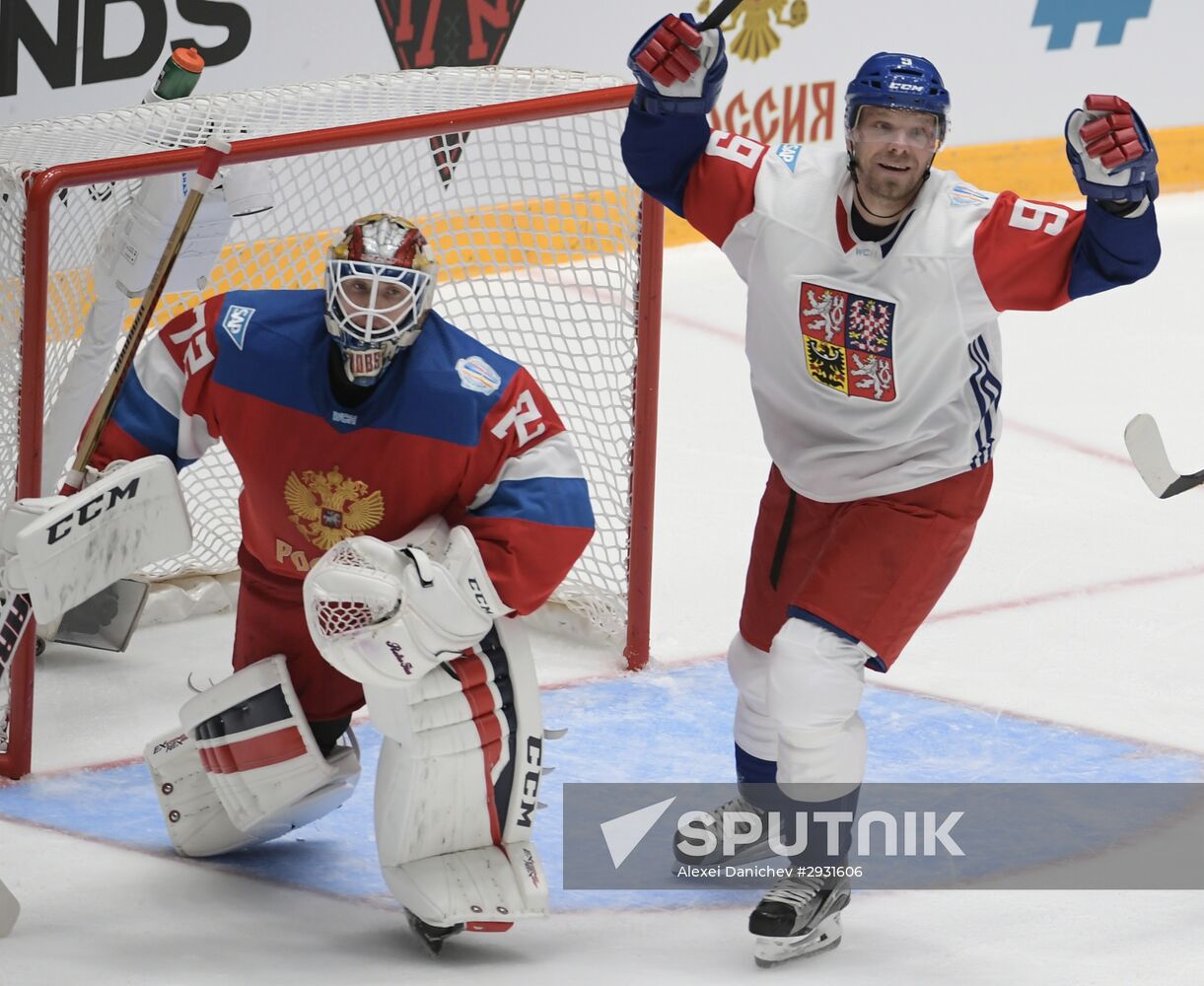 Russia vs. Czech Republic exhibition match