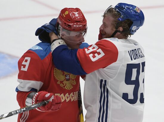 Russia vs. Czech Republic exhibition match