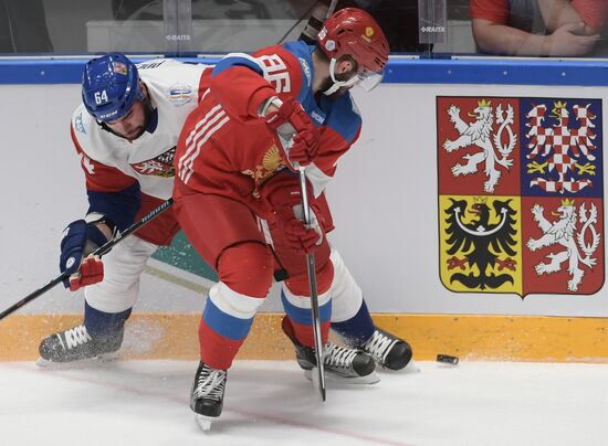 Russia vs. Czech Republic exhibition match