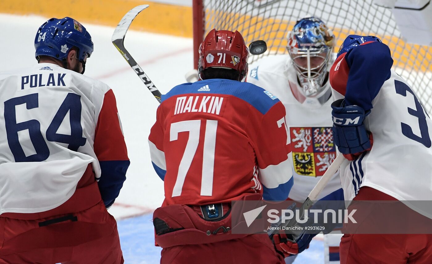 Russia vs. Czech Republic exhibition match