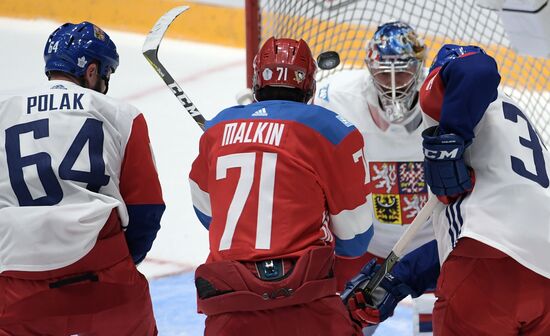 Russia vs. Czech Republic exhibition match