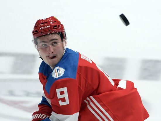 Russia vs. Czech Republic exhibition match
