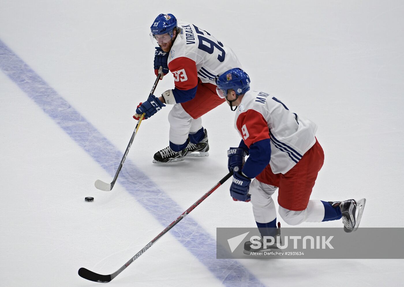 Russia vs. Czech Republic exhibition match