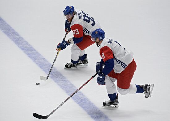 Russia vs. Czech Republic exhibition match