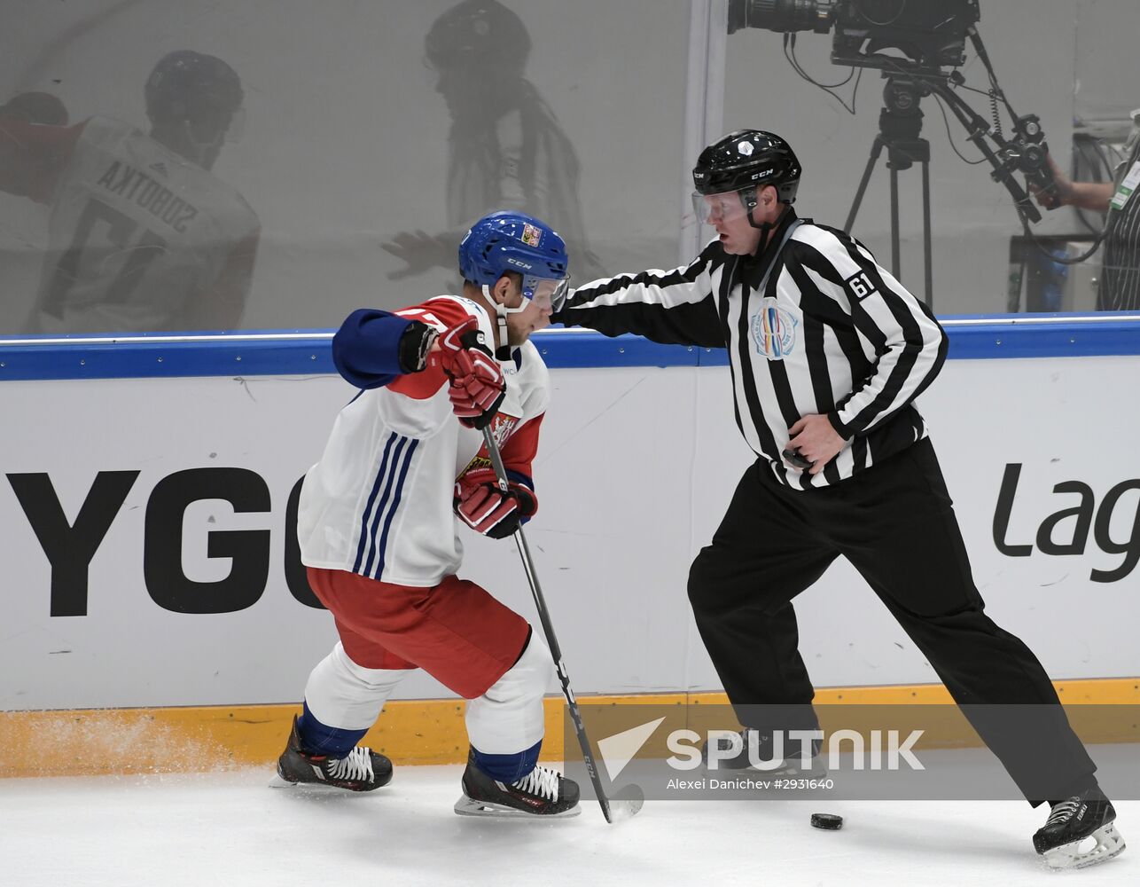 Russia vs. Czech Republic exhibition match