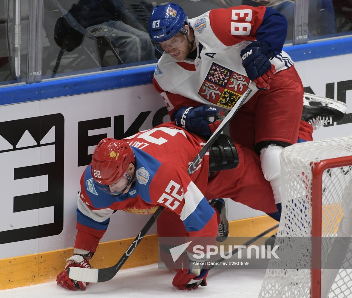 Russia vs. Czech Republic exhibition match