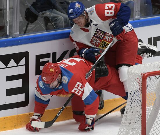 Russia vs. Czech Republic exhibition match