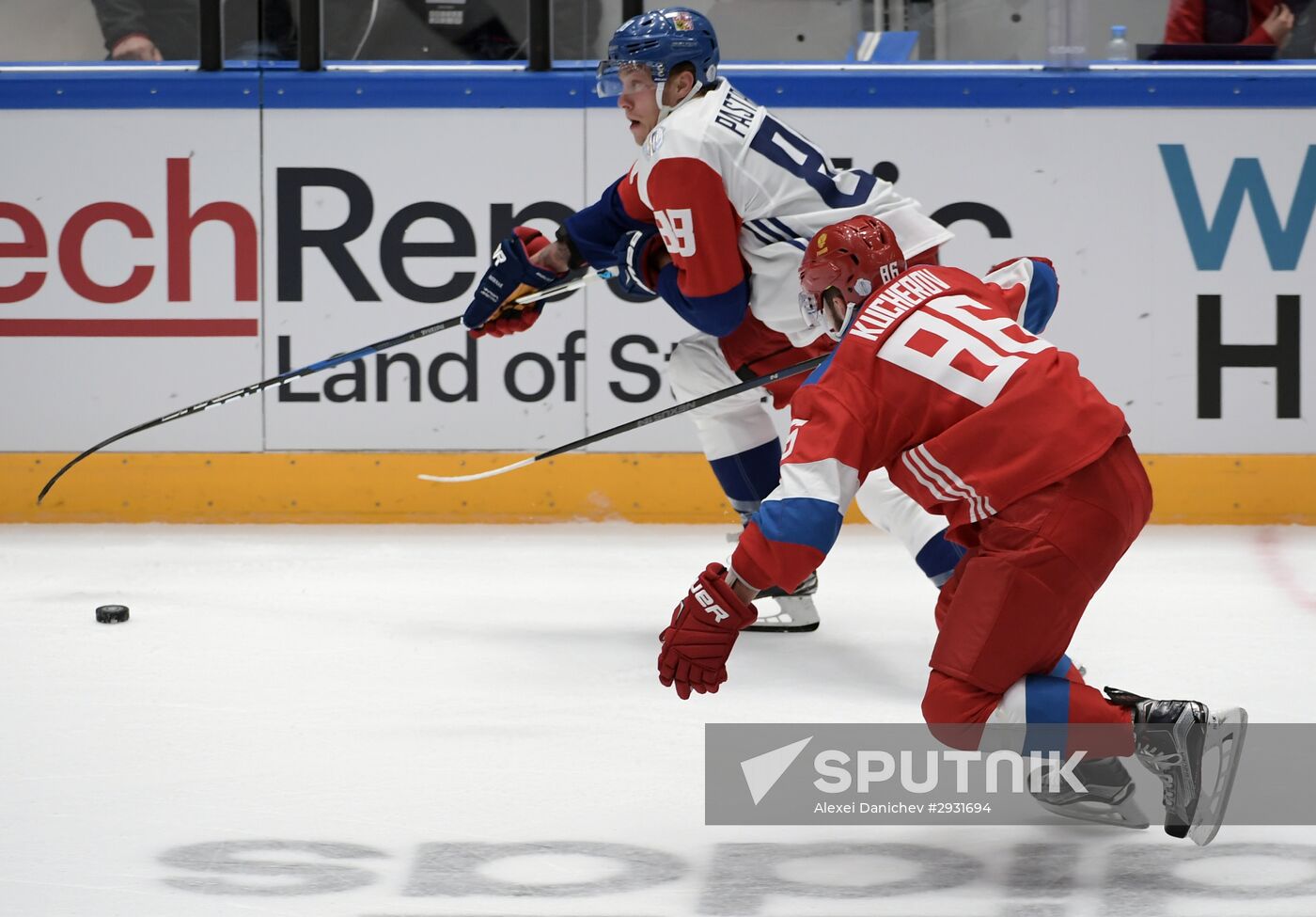 Russia vs. Czech Republic exhibition match