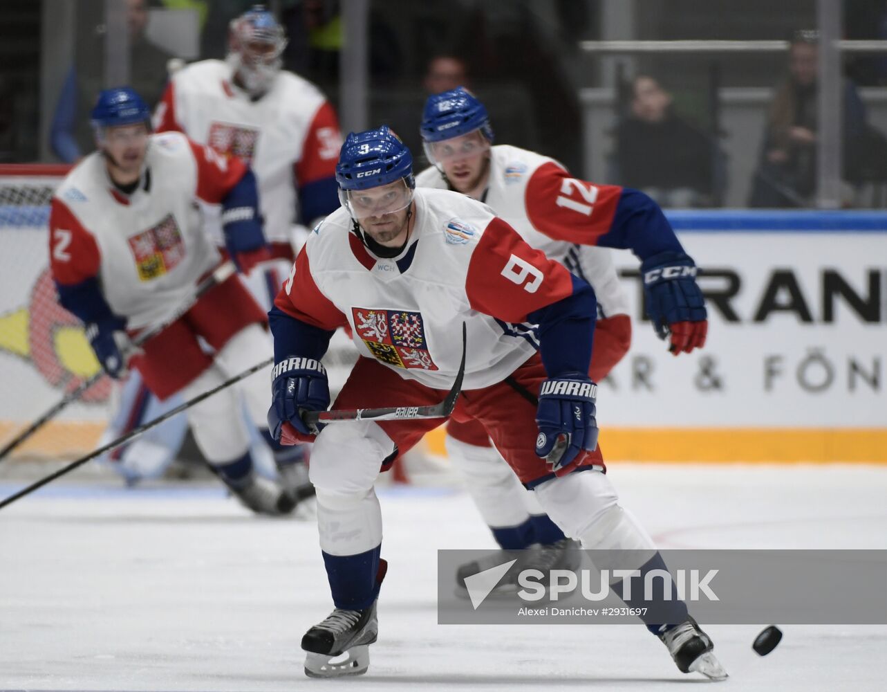 Russia vs. Czech Republic exhibition match
