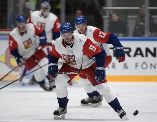 Russia vs. Czech Republic exhibition match