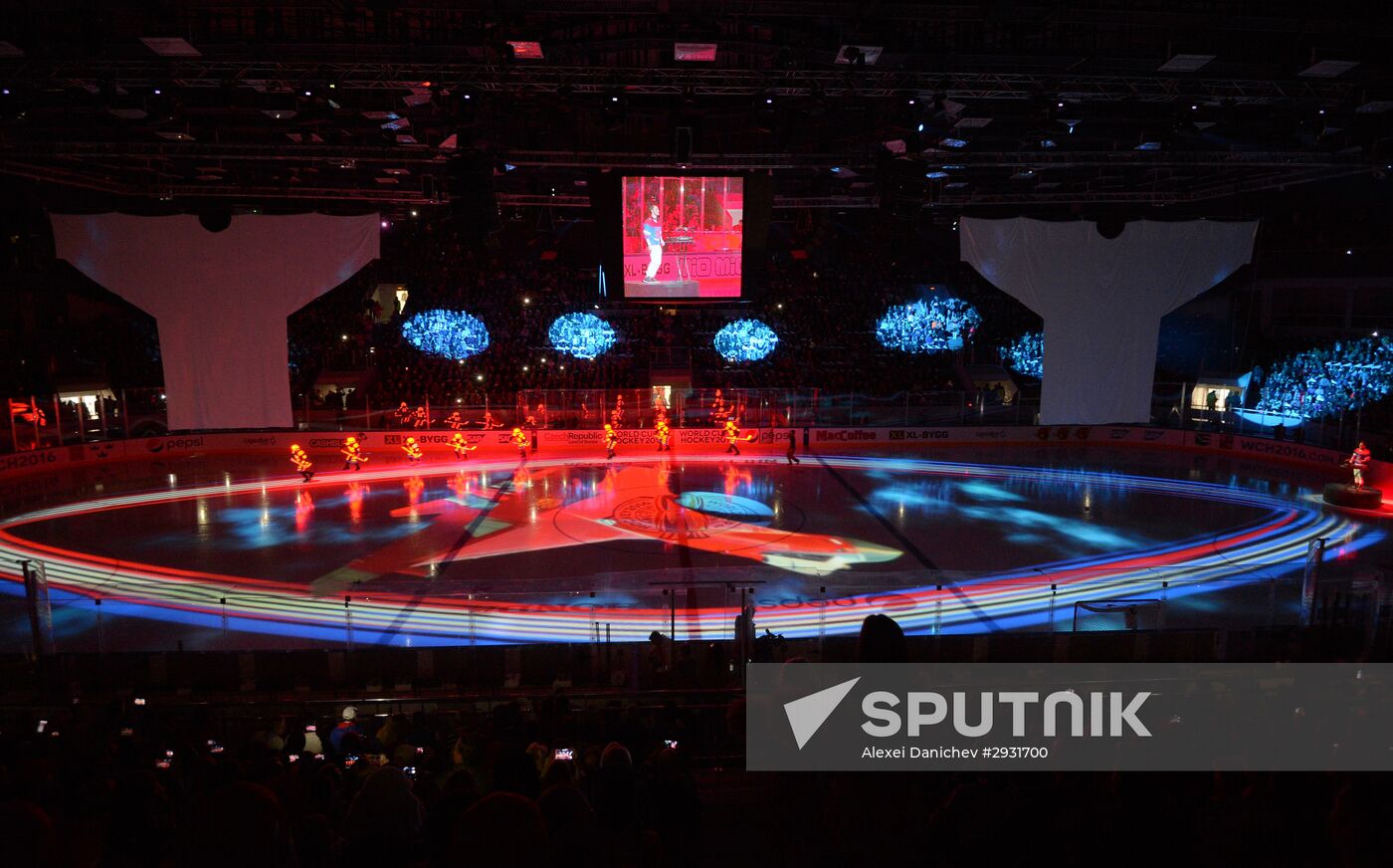 Russia vs. Czech Republic exhibition match
