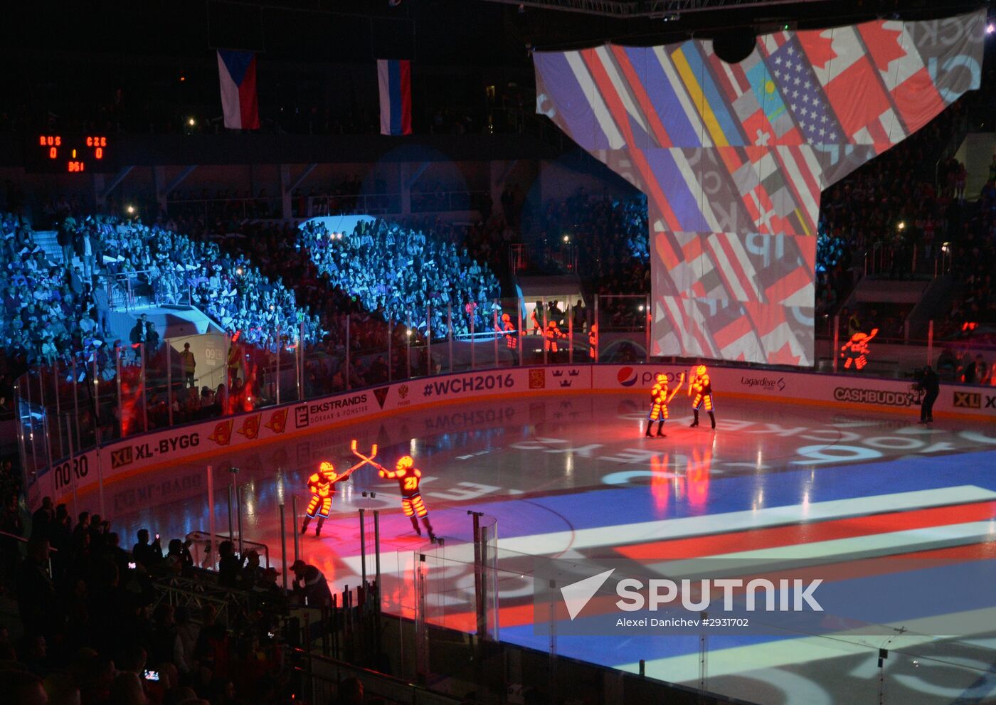 Russia vs. Czech Republic exhibition match