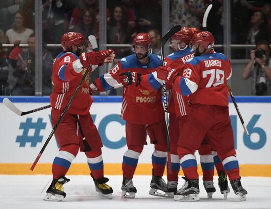 Russia vs. Czech Republic exhibition match