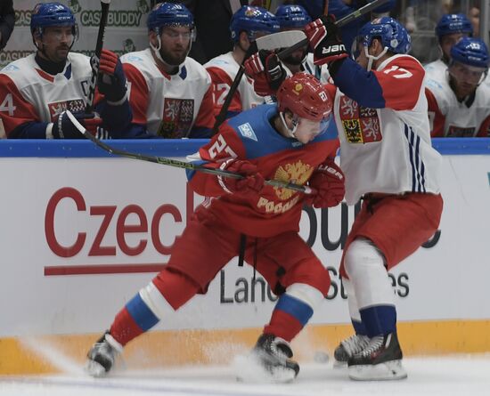 Russia vs. Czech Republic exhibition match