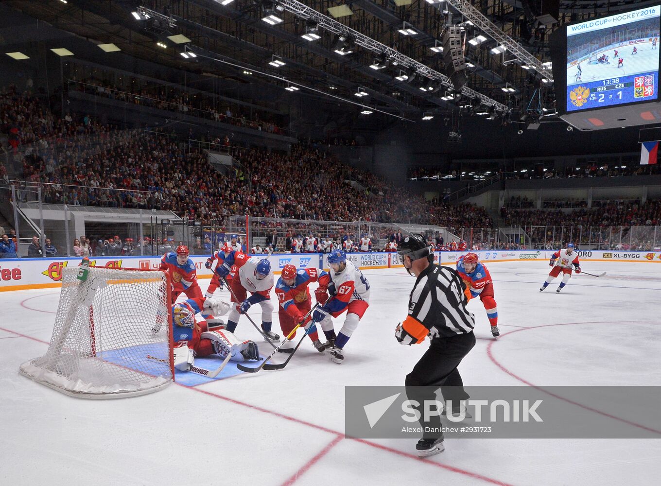 Russia vs. Czech Republic exhibition match