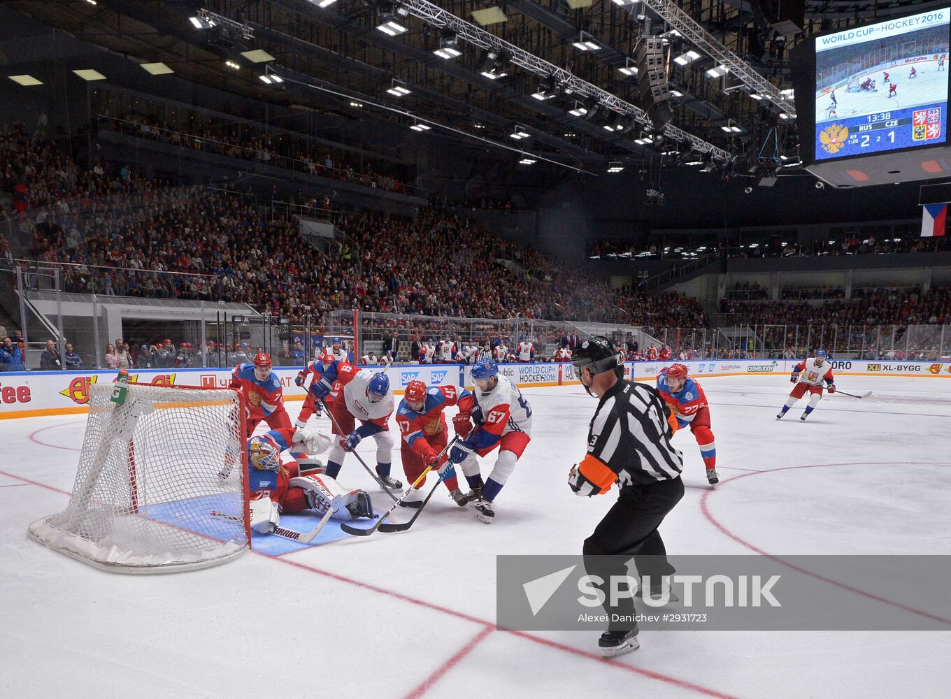 Russia vs. Czech Republic exhibition match