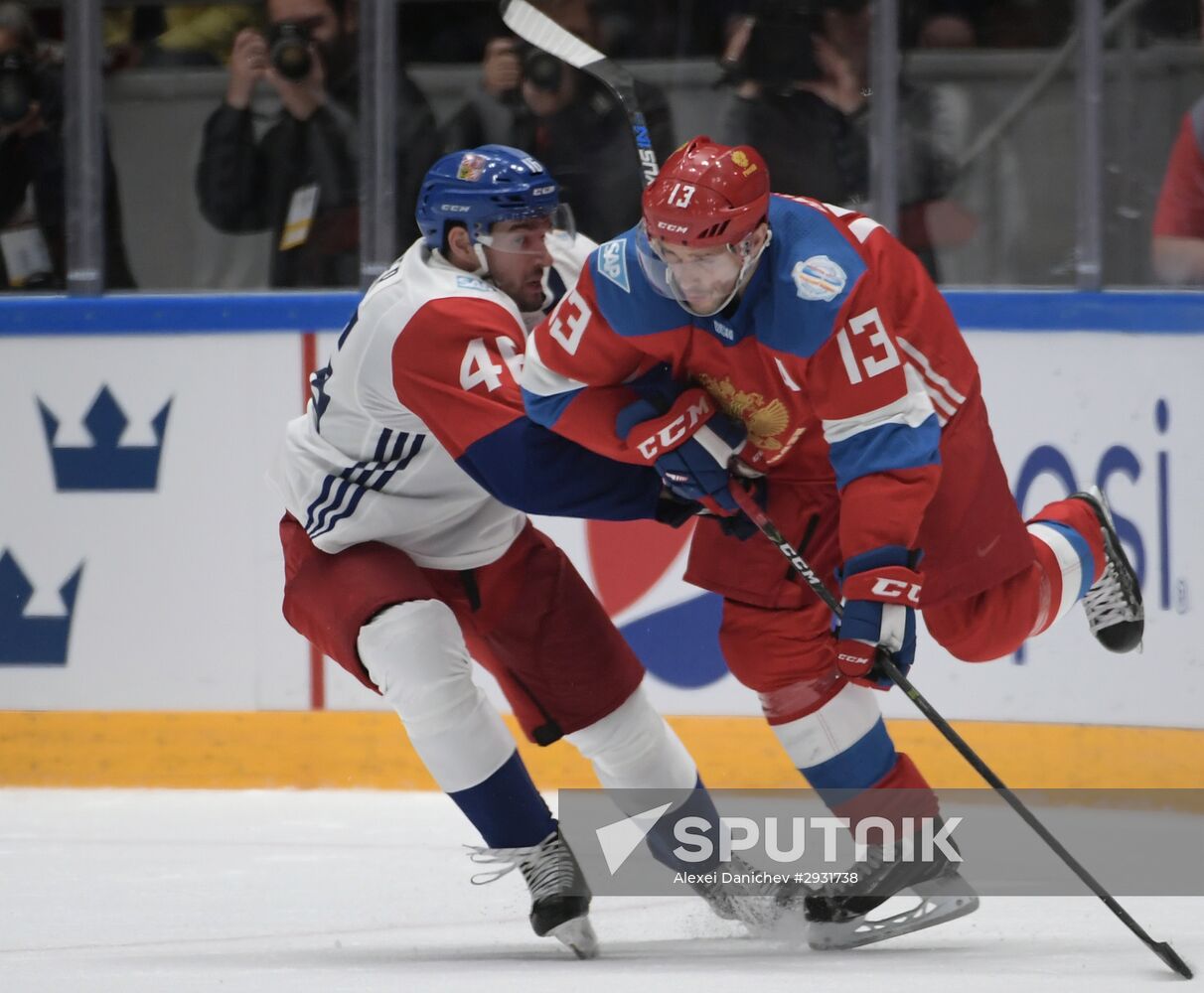 Russia vs. Czech Republic exhibition match
