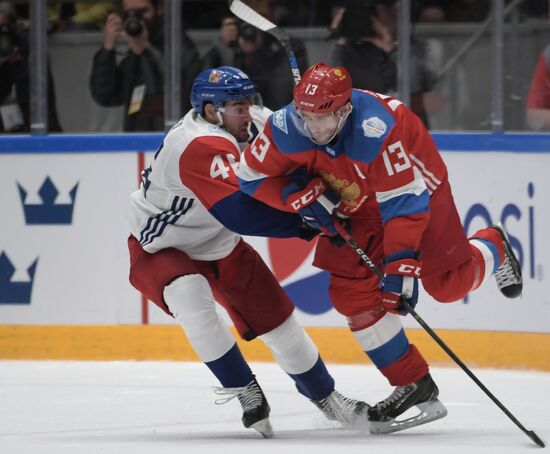 Russia vs. Czech Republic exhibition match