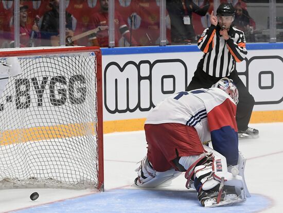 Russia vs. Czech Republic exhibition match