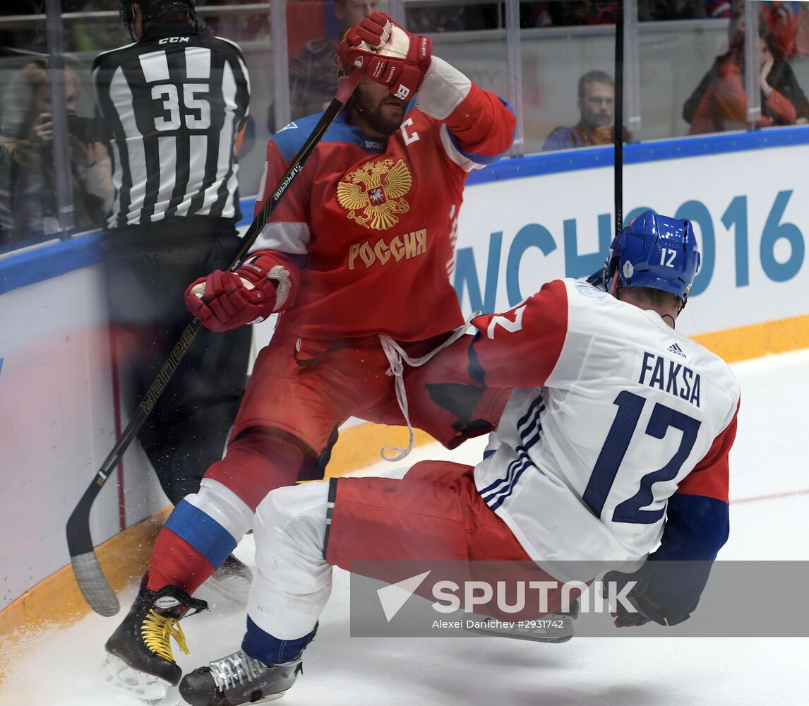 Russia vs. Czech Republic exhibition match