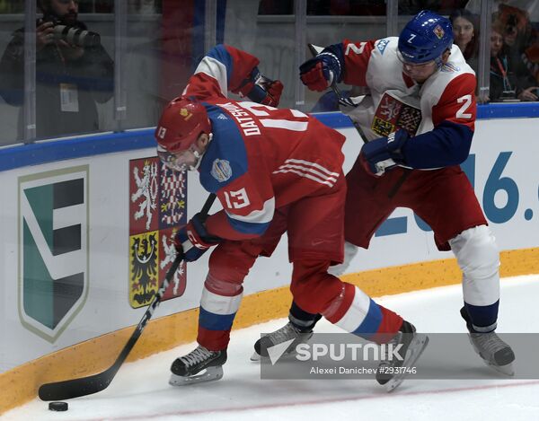 Russia vs. Czech Republic exhibition match