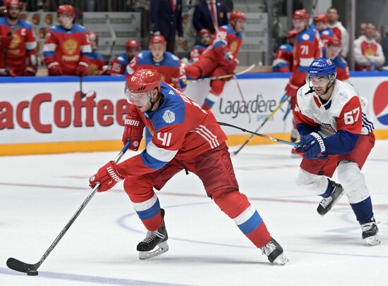 Russia vs. Czech Republic exhibition match