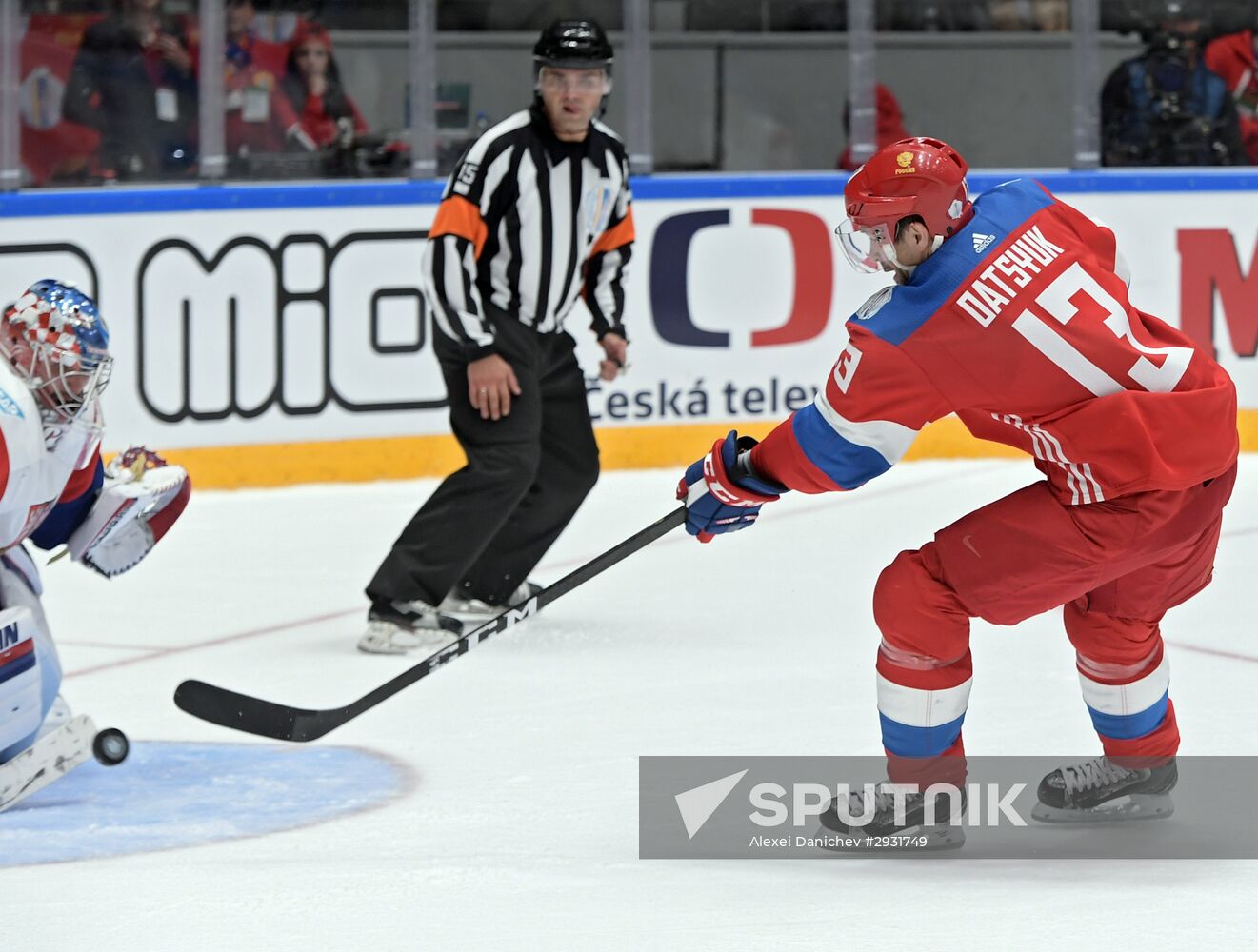 Russia vs. Czech Republic exhibition match