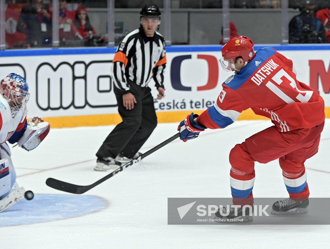 Russia vs. Czech Republic exhibition match
