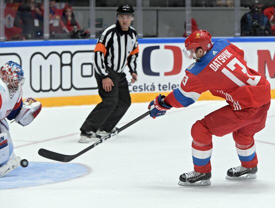 Russia vs. Czech Republic exhibition match