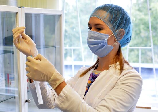 Flu vaccination in Chelyabinsk